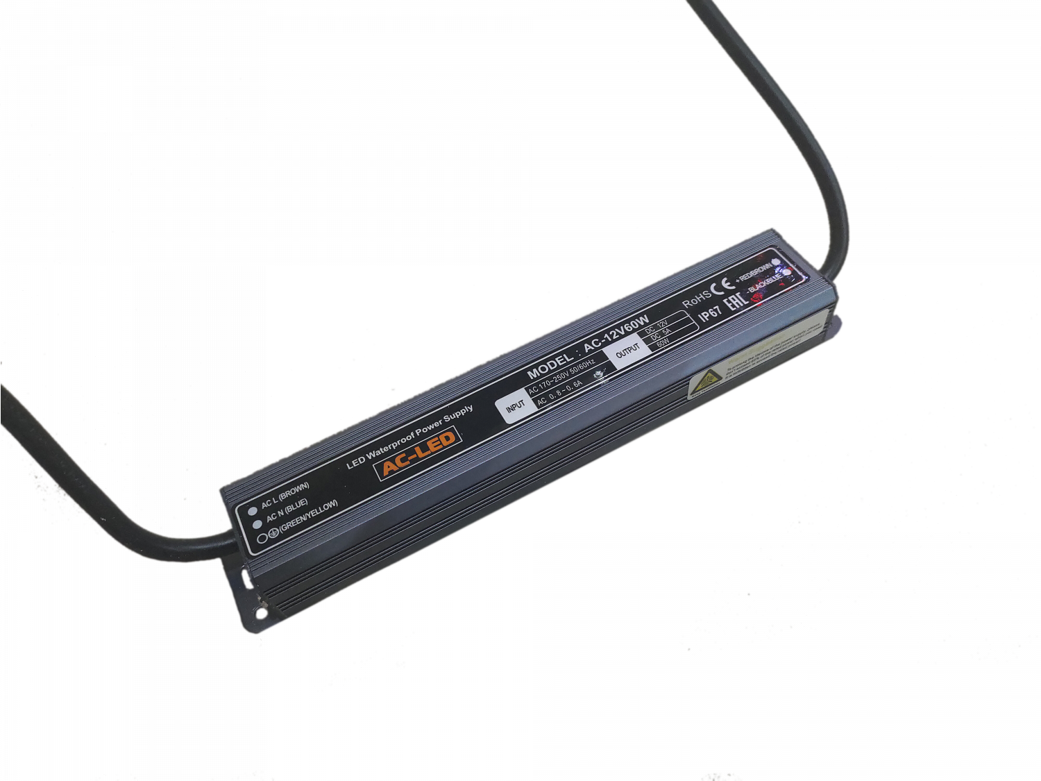 Блок питания AC LED, 60 Вт